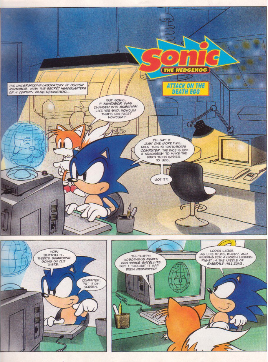 Sonic - The Comic Issue No. 006 Page 2